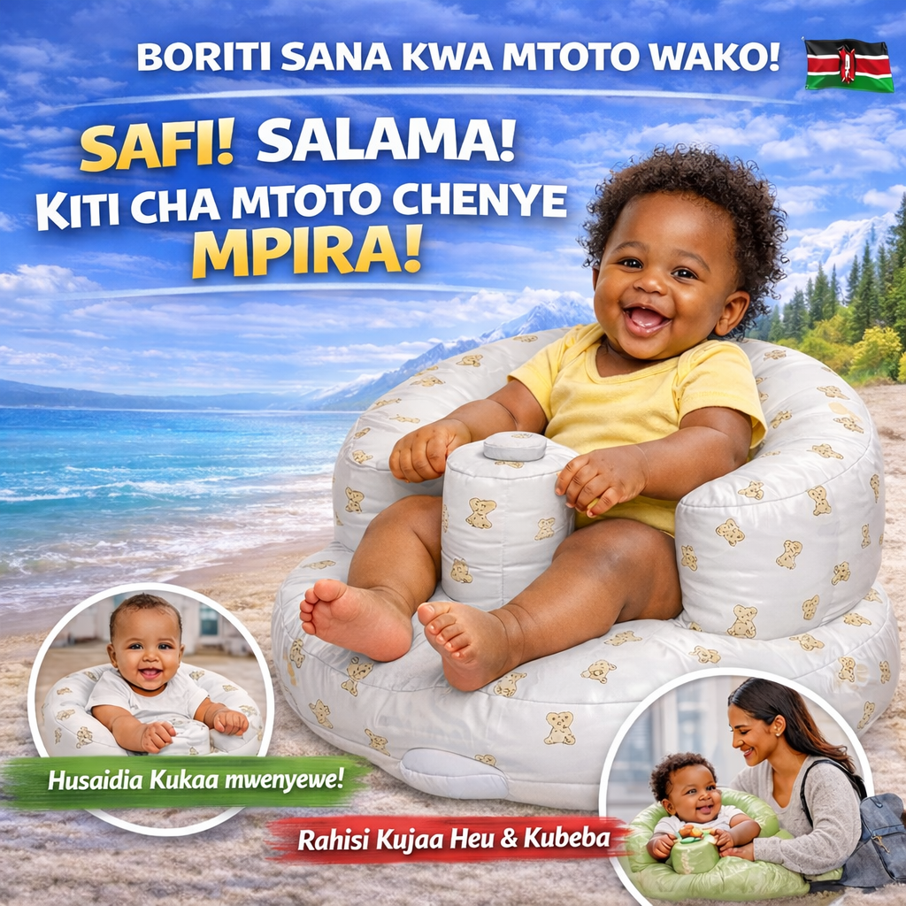 Inflatable baby seat